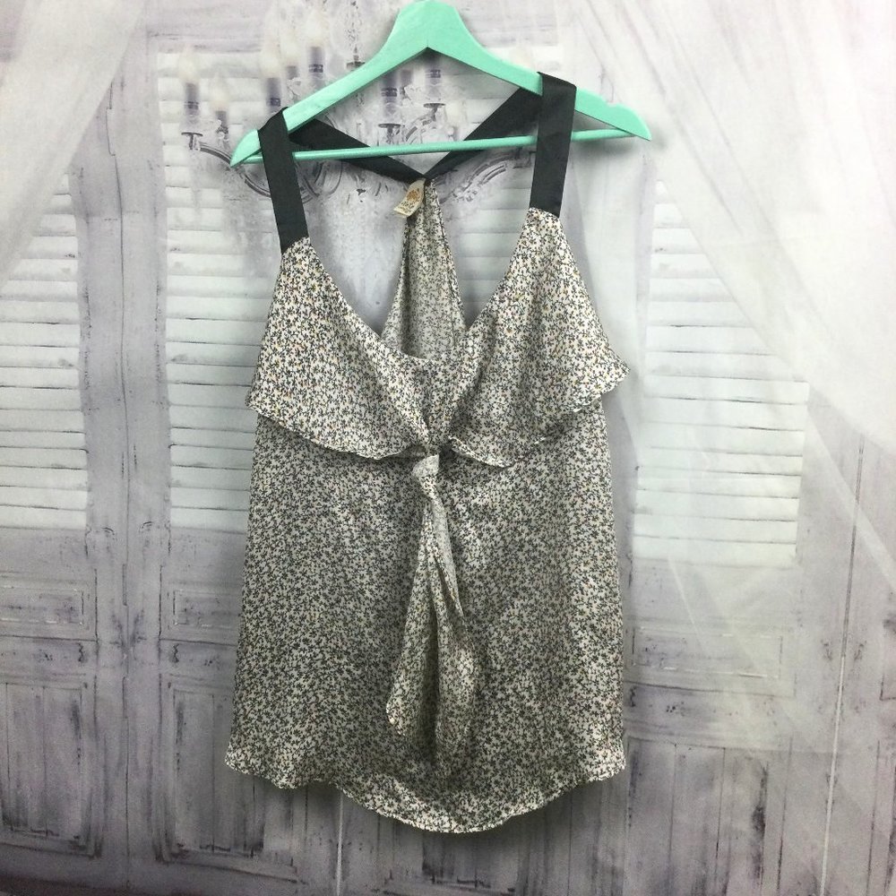 ToTo Collection Satin Floral Tank Top 1X